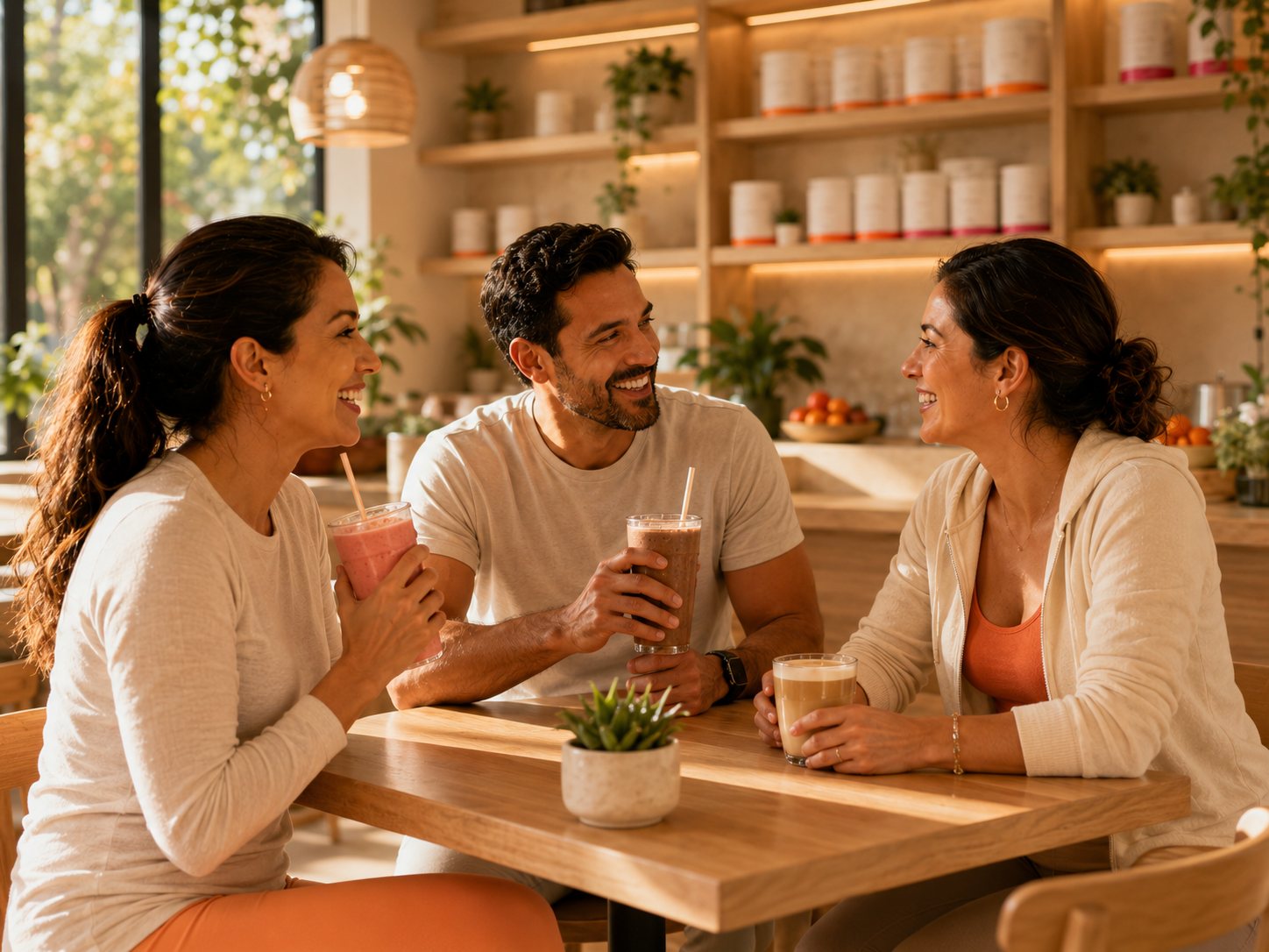 Personas conviviendo en un Nutrispacio